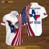 Eagle American Flag 4th Of July Independence Day Don’t California My Texas Hawaiian Shirt