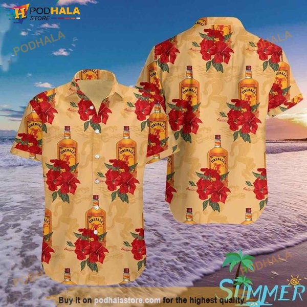 Fireball Aloha Hawaiian Shirt