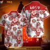 Firefighter Love Red Hawaiian Shirt