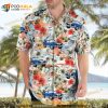 Ford Mustang Hawaiian Beach No.1 3D Funny Hawaiian Shirt