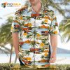 Ford Mustang Hawaiian Beach No.2 3D Funny Hawaiian Shirt