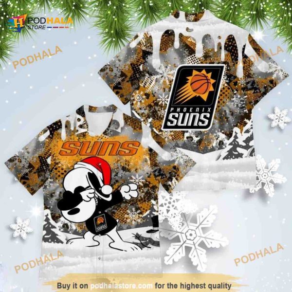 Funny Snoopy Phoenix Suns Funny Hawaiian Shirt Beach Lovers Gift