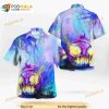 Gastly Halloween Pokemon 3D Funny Hawaiian Shirt