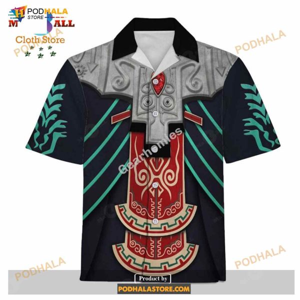 GearHomies Unisex Funny Hawaiian Shirt Zant 3D Costumes