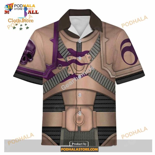 Gearhomies Unisex Funny Hawaiian Shirt The Flawless Host Warband Colour Scheme 3D Costumes