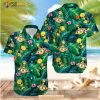 Gifury Alien Ufo Funny Hawaiian Shirt Alien In Ufo Tropical Green Hawaii Shirt