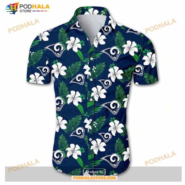 Great Los Angeles Rams Funny Hawaiian Shirt Gift For Fans