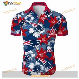 Great New England Patriots Funny Hawaiian Shirt For Hot Fans