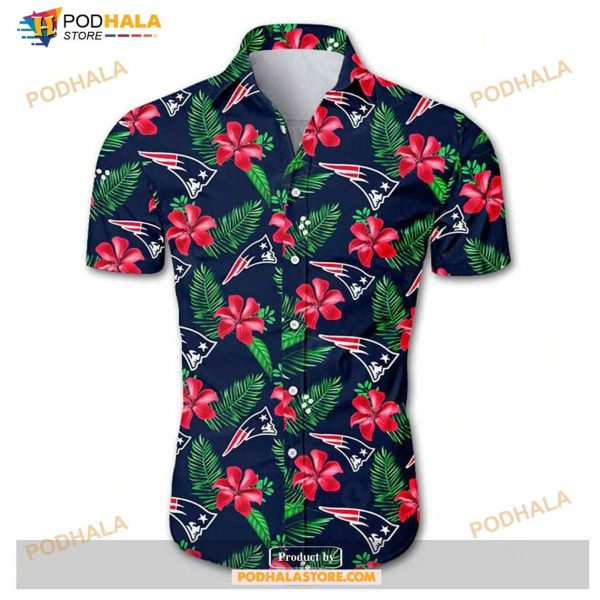 Great New England Patriots Funny Hawaiian Shirt For Sale