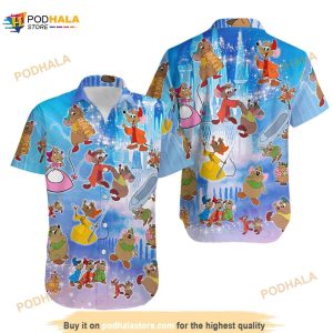 Gus-gus Funny Hawaiian Shirt Disney Cinde Funny Hawaiian Shirt