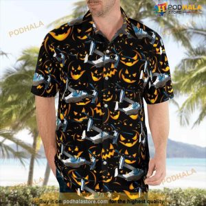 Halloween Us Air Force Bell Boeing V-22 Osprey Hawaiian Shirt For Men And Women