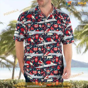 Happy Canada Day Air Canada Boeing 787-9 Dreamliner Hawaiian Shirt For Men And Women