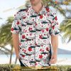 Happy Canada Day Westjet Boeing 787-9 Dreamliner Aloha Hawaiian Shirt