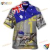 Harness Racing Horse Australia Vibe Hawaiian Shirt