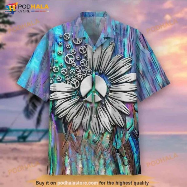 Hippie Beach Hawaiian Shirt