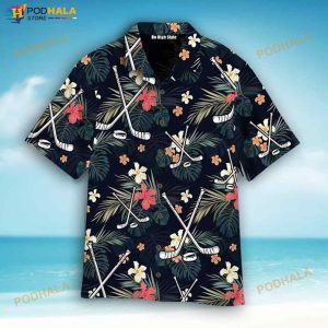 Hockey Lovers 3D Funny Hawaiian Shirt