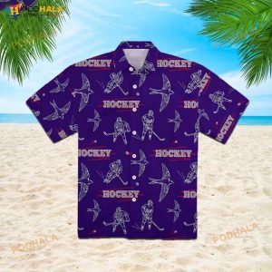 Hockey Players During The Game 3D Funny Hawaiian Shirt