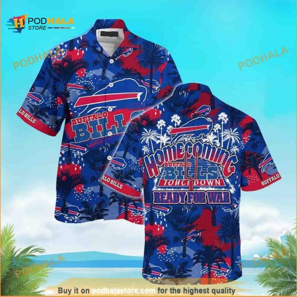 Homecoming Ready For War Buffalo Bills Funny Hawaiian Shirt