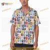 Horror Characters Chibi Trendy Halloween Horror Movie Halloween Hawaiian Shirt