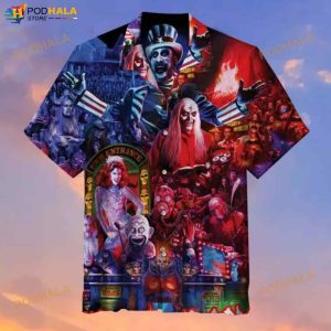 Horror Halloween 3D Funny Hawaiian Shirt