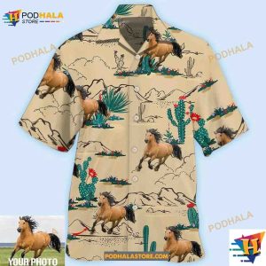 Horse Desert Hawaiian Shirt