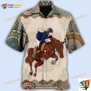 Horse Horseback Riding Hawaiian Shirt