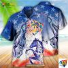 Horse Independence Day Colorful Hawaiian Shirt