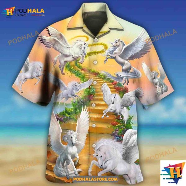 Horse Paradise Dream Style Hawaiian Shirt