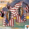 Horse Patriotic Horse Hawaiian Shirt