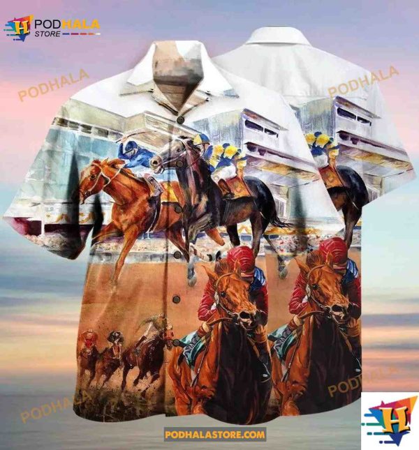 Horse Racing Amazing Hawaiian Shirt