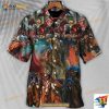 Horse Racing Colorful Hawaiian Shirt