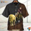 Horse Riding Horse Leather Style For Ken Hawaiian Shirt