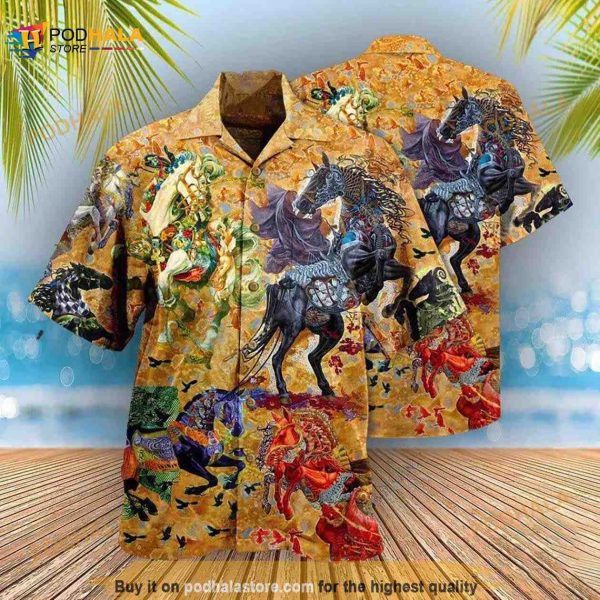 Horse The World Is A Better Place With Horses Hawaiian Shirt