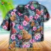 Horse Tropical Floral Vibes Hawaiian Shirt