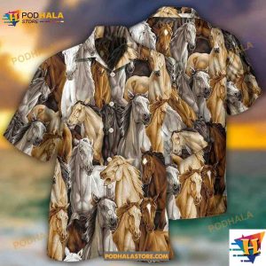 Horse Vintage Unique Style Hawaiian Shirt