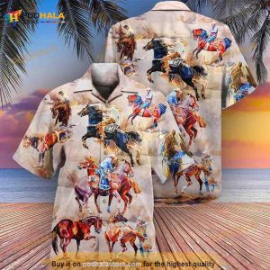 Horse Whisperer Play With Human Hawaiian Shirt