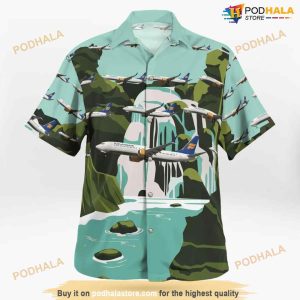 Icelandair Boeing 737 Max 9 Hawaiian Shirt