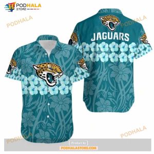 Jacksonville Jaguars Flower And Logo Hawaii Shirt Summer Collection