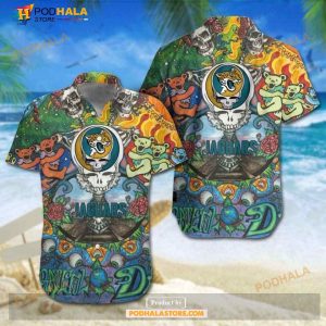 Jacksonville Jaguars Grateful Dead NFL Gift For Fan Hawaiian Graphic Print New Style