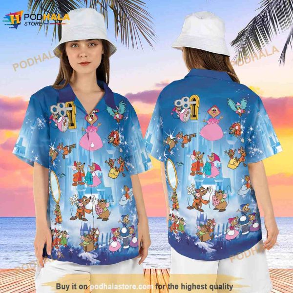 Jaq And Gus Gus Funny Hawaiian Shirt