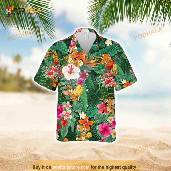 Jerry Mouse Funny Hawaiian Shirt