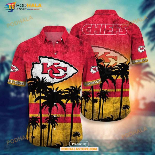 Kansas City Chiefs NFL Hawaii Shirt Short Style Hot Trending Summer Collection