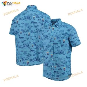 Kansas City Royals Light Blue Kekai Performance 3D Funny Hawaiian Shirt