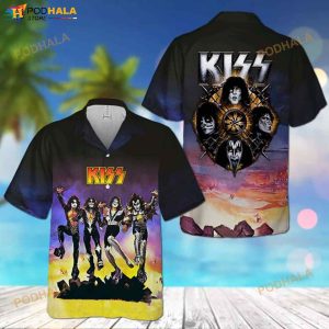 Kiss Rock 2022 3D Funny Hawaiian Shirt