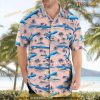 Klm Royal Dutch Airlines Boeing 777-306-er Hawaiian Shirt Man- Triangle Bikini Set