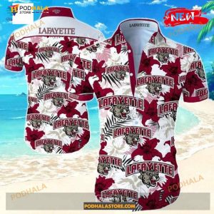 Lafayette Leopards Tropical Summer Funny Hawaiian Shirt