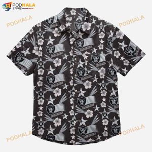 Las Vegas Raiders Americana 3D Funny Hawaiian Shirt