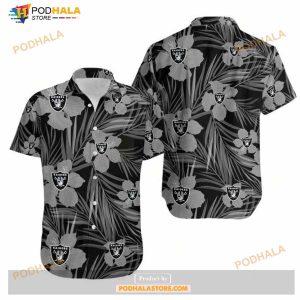 Las Vegas Raiders Hawaiian Shirt Flower Hawaii Shirt Summer