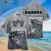 Las Vegas Raiders Palm 3D Funny Hawaiian Shirt