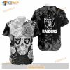 Las Vegas Raiders Skull NFL Gift For Fan Hawaiian Graphic Print Short